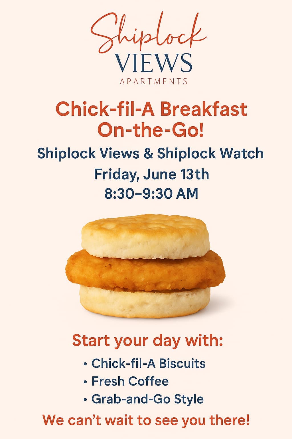 Start your day with Chic-fil-A